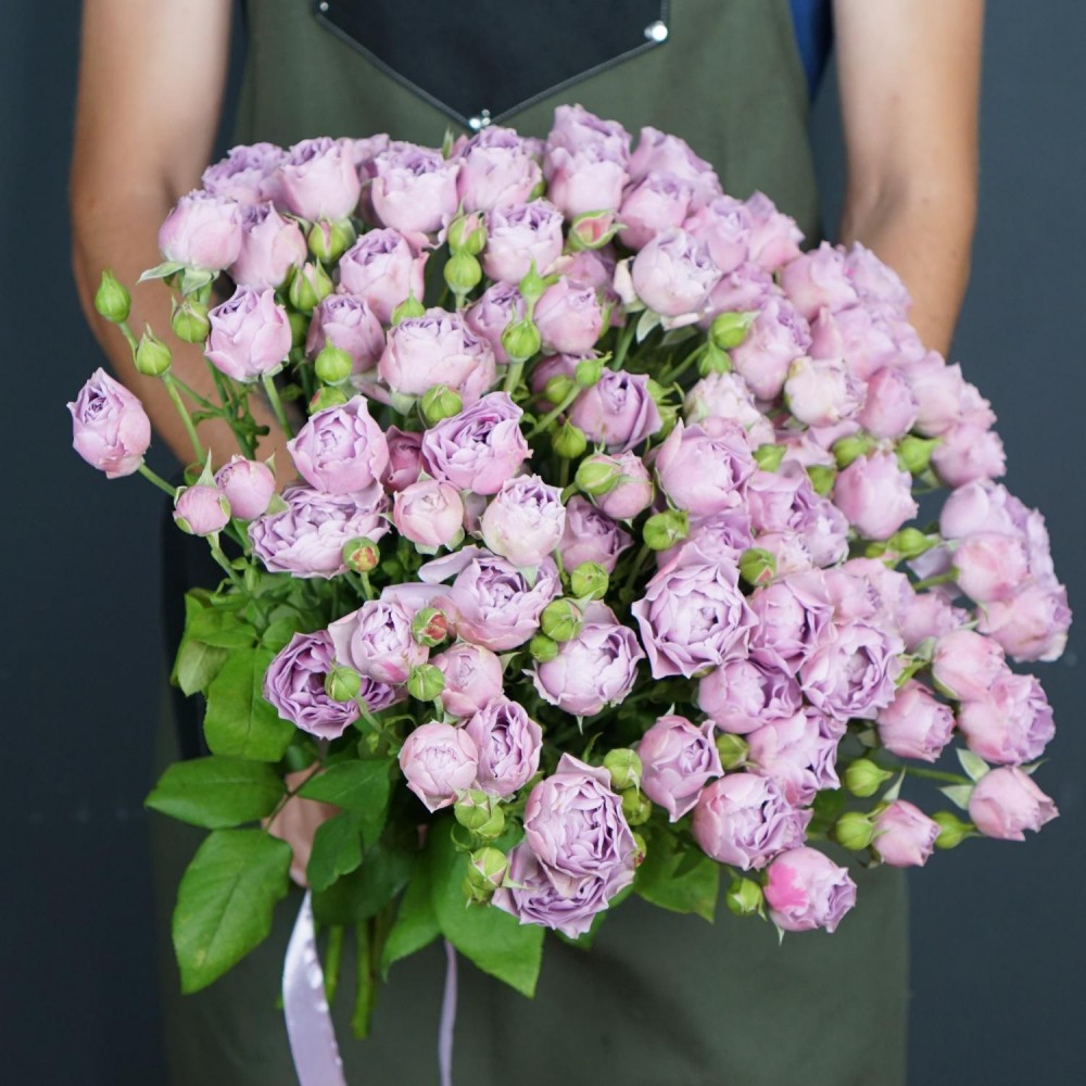 Garden Spray Rose Lavender bubbles 40 A1 RED LANDS ROSES LTD KE купить оптом на M-Flowers