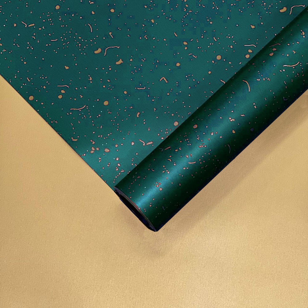 Package Flowers Clear Matte Packaging film Roll Marking Emerald green 1000 A1 QUALIFERUS UPAK Russia comprar al por mayor en M-Flowers